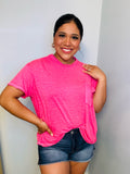 Summer Days Top (Fuchsia)